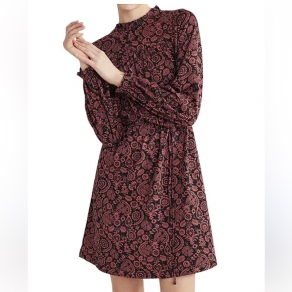 Boden Easy Yoke Jersey Dress Size 8 Long - Picture 1 of 6